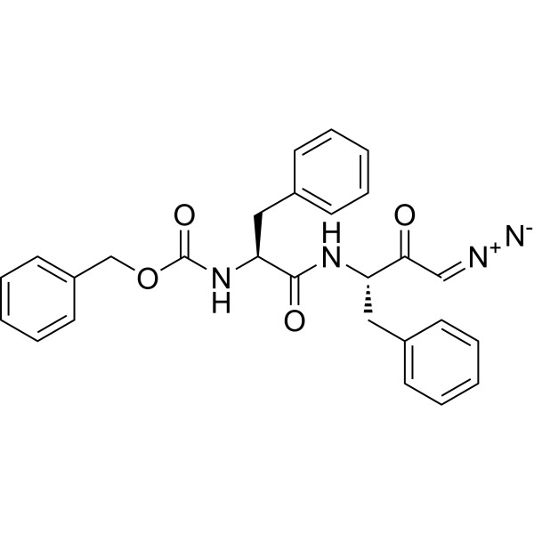 Z-Phe-Phe-Diazomethylketone Chemical Structure