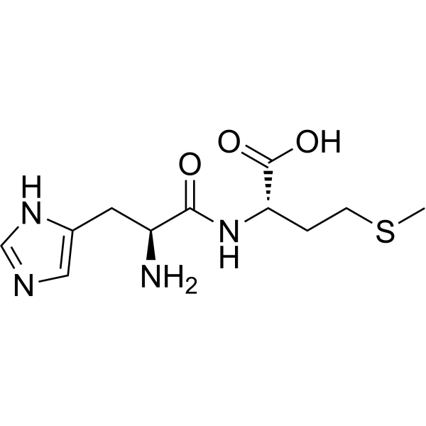 Histidylmethionine Chemical Structure