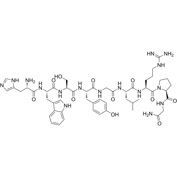 (Des-Pyr1)-LHRH Chemical Structure