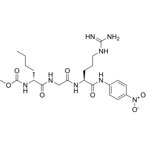 Methoxycarbonyl-<em>D</em>-Nle-Gly-Arg-pNA