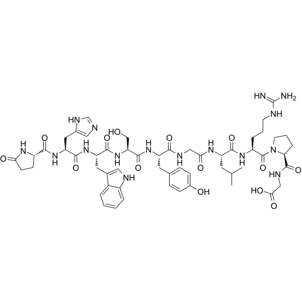 LHRH free acid Chemical Structure