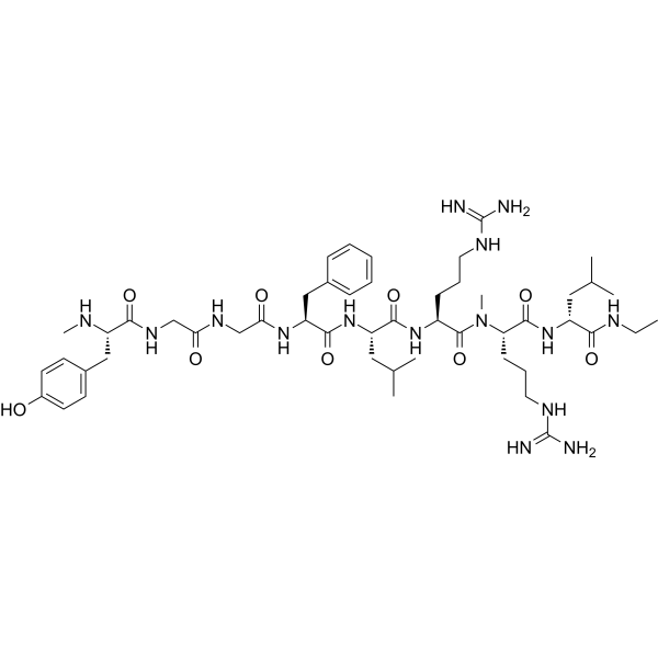 (N-Me-Tyr1,N-Me-Arg7,D-Leu-NHEt8)-Dynorphin A (1-8)