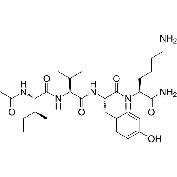 Acetyl-PHF4 amide Chemical Structure