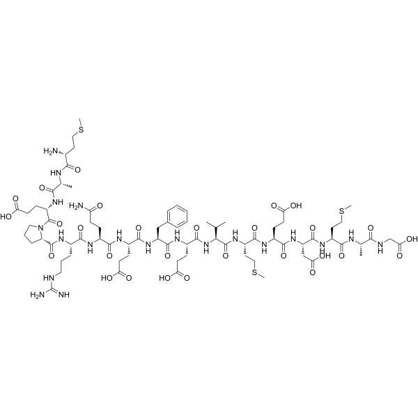 Tau Peptide (1-16) (human) Chemical Structure