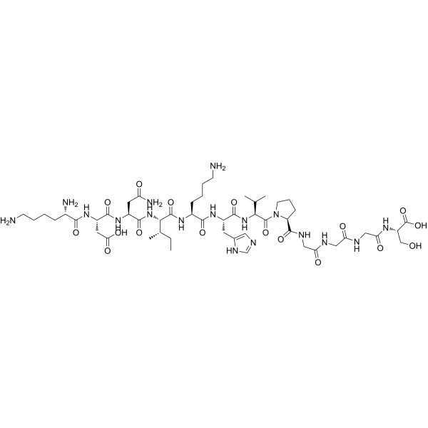 Tau Peptide (294-305) (human) Chemical Structure
