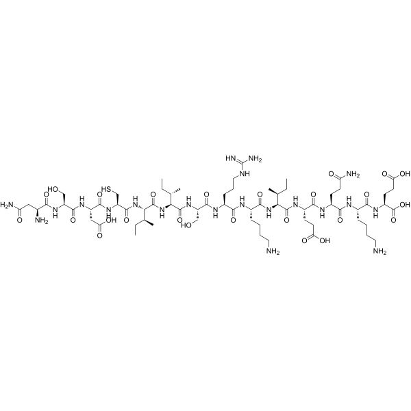 CBP501 Affinity Peptide Chemical Structure