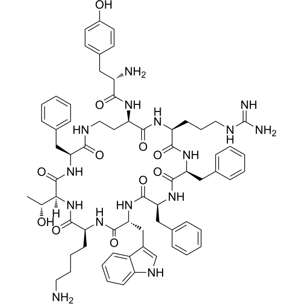 Tyr-(D-Dab<em>4</em>,Arg5,D-Trp8)-<em>cyclo</em>-Somatostatin-14 (<em>4</em>-11)