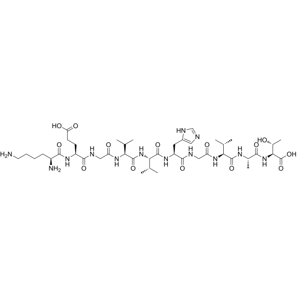 α-Synuclein (45-54) (human) Chemical Structure