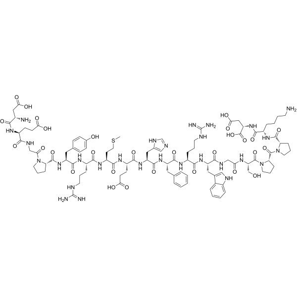 β-MSH (monkey) Chemical Structure