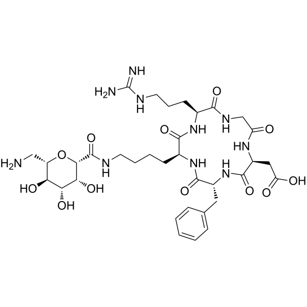 Galacto-RGD Chemical Structure