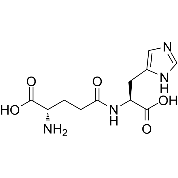 γ-Glutamylhistidine Chemical Structure