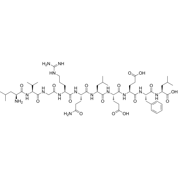 LVGRQLEEFL (mouse) Chemical Structure