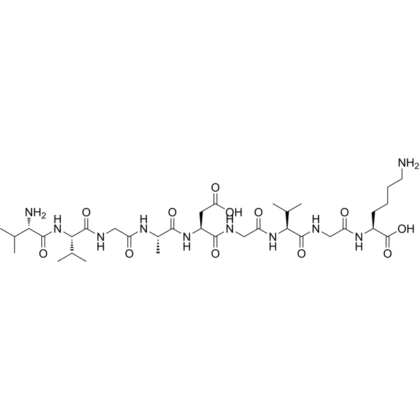 KRAS G12D(8-16) Chemical Structure