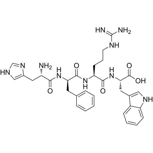 Tetrapeptide Chemical Structure
