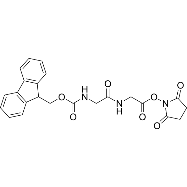 Fmoc-Gly-Gly-OSu Chemical Structure