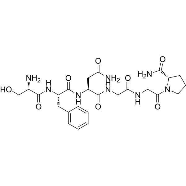 SFNGGP-NH2 Chemical Structure