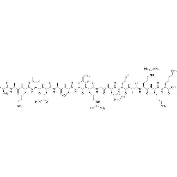 Neurogranin 28-43 Chemical Structure