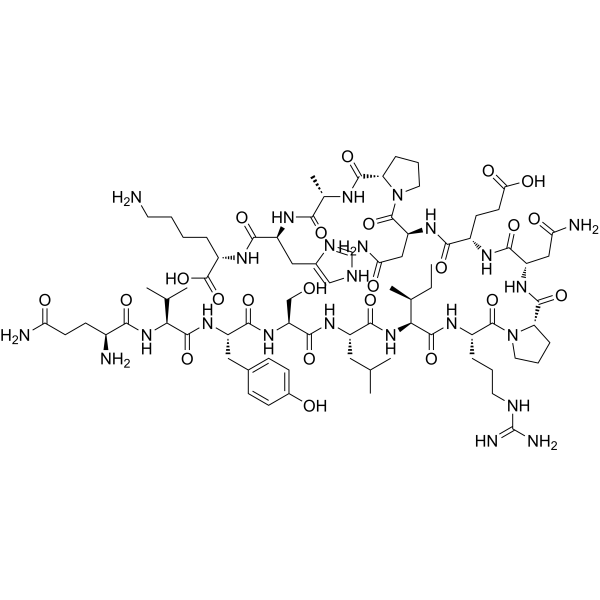 Influenza NP (311-325) Chemical Structure