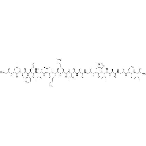 Aurein 3.1 Chemical Structure