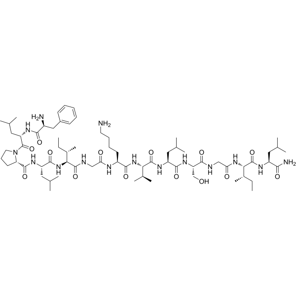 Temporin F Chemical Structure