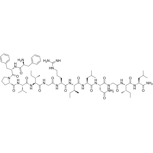 Temporin G Chemical Structure