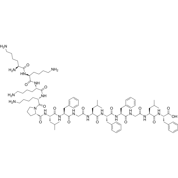 The K4 peptide Chemical Structure