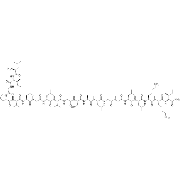 Bombinin H4 Chemical Structure