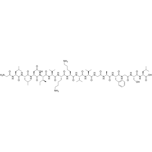 Aurein 2.1 Chemical Structure