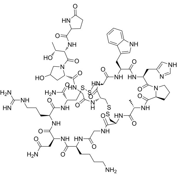 α-Conotoxin EIIB Chemical Structure