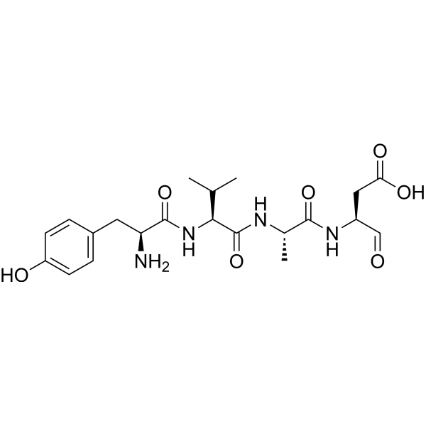 YVAD-CHO Chemical Structure