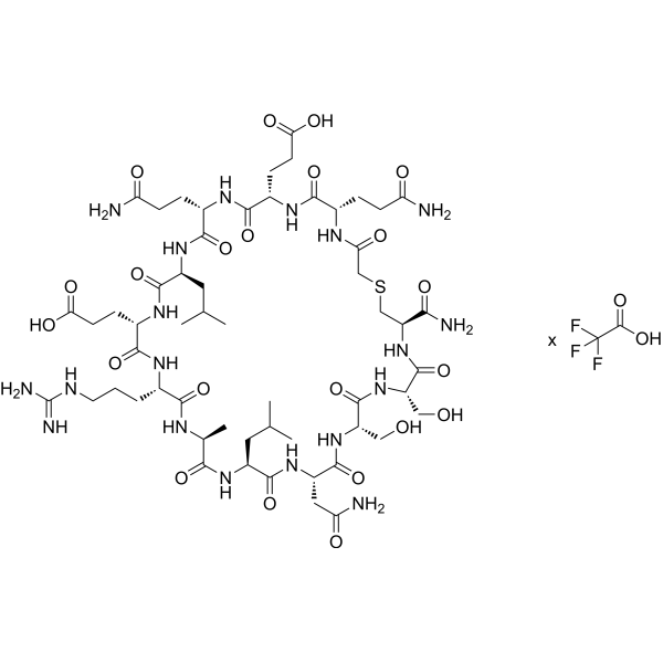 Thioether-cyclized helix B peptide, CHBP TFA