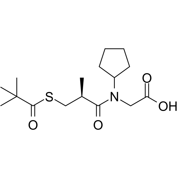 Pivalopril Chemical Structure