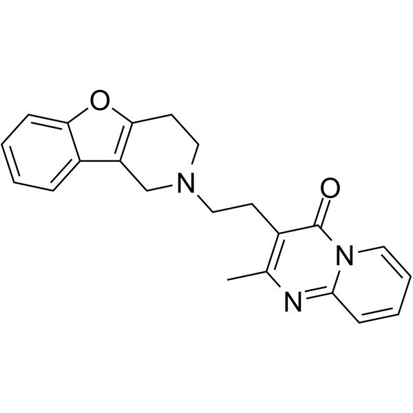 Lusaperidone Chemical Structure