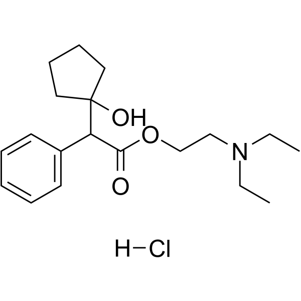 Cyclodrine hydrochloride Chemical Structure