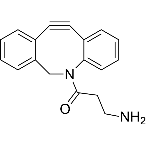 DBCO-amine Chemical Structure