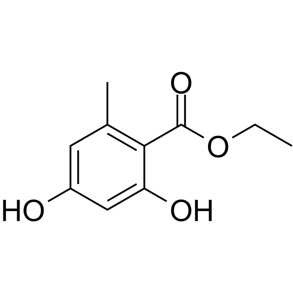 Ethyl Orsellinate Chemical Structure