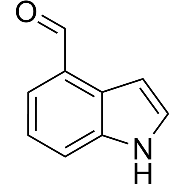 Indole-4-carboxaldehyde Chemical Structure