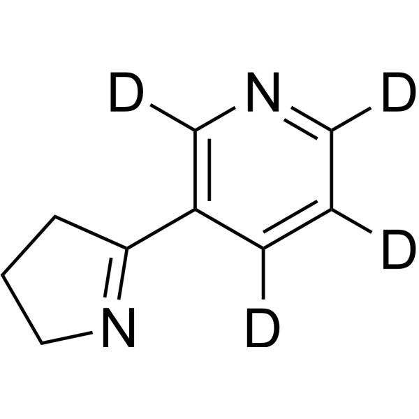 Myosmine-d<sub>4</sub> Chemical Structure