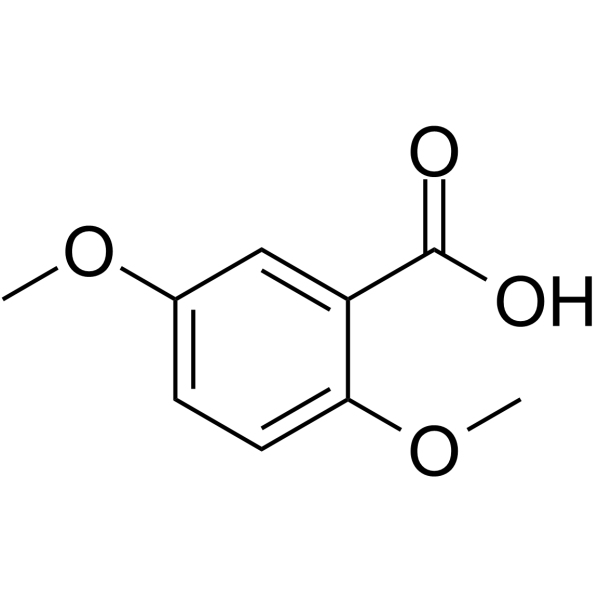 2,5-Dimethoxybenzoic acid Chemical Structure