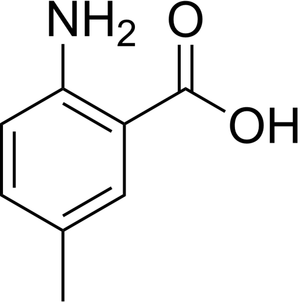 2-Amino-5-methylbenzoic acid Chemical Structure