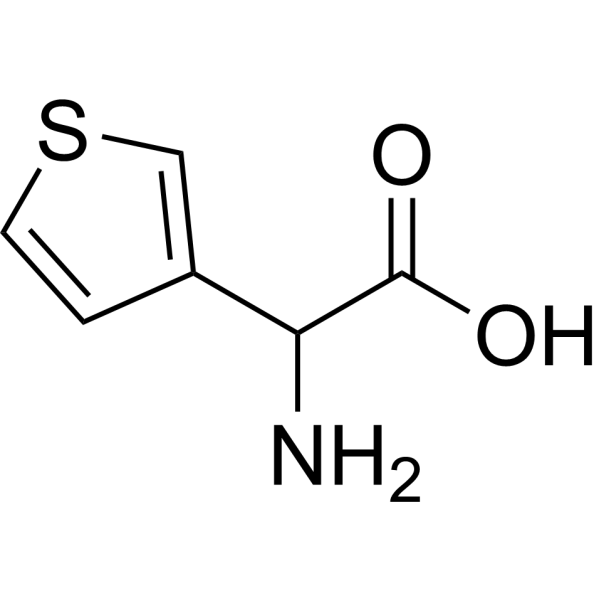 2-Amino-2-(thiophen-3-yl)acetic acid Chemical Structure