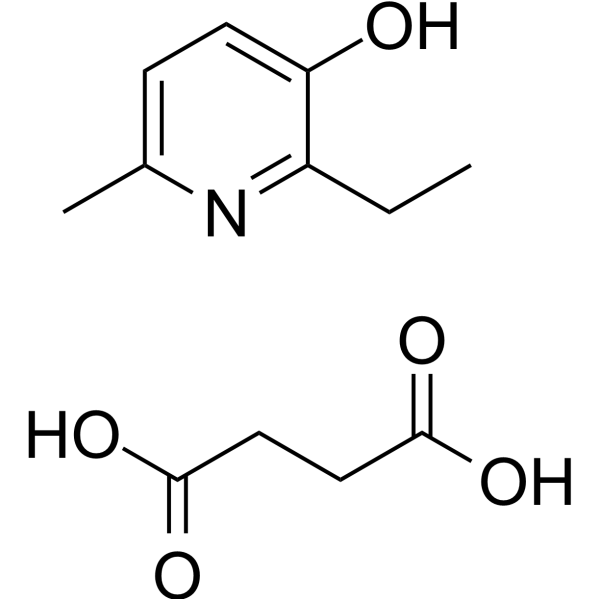 Emoxypine succinate Chemical Structure