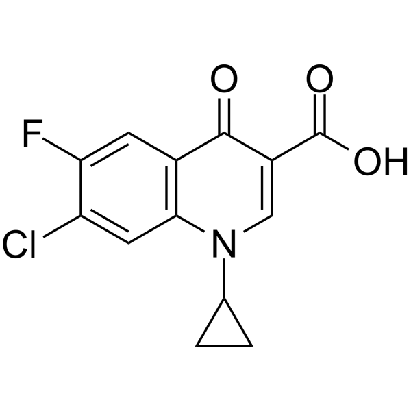 Fluoroquinolonic acid Chemical Structure