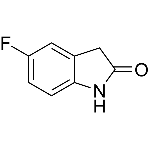 5-Fluoro-2-oxoindoline Chemical Structure