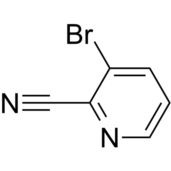 3-Bromopyridine-2-carbonitrile Chemical Structure