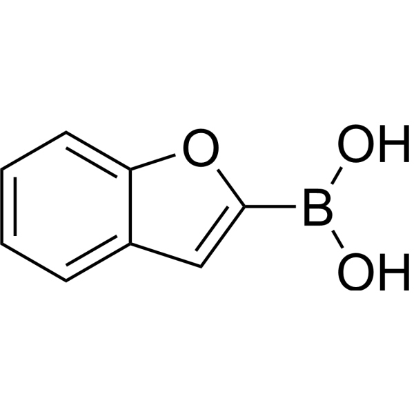 2-Benzofurylboronic acid Chemical Structure