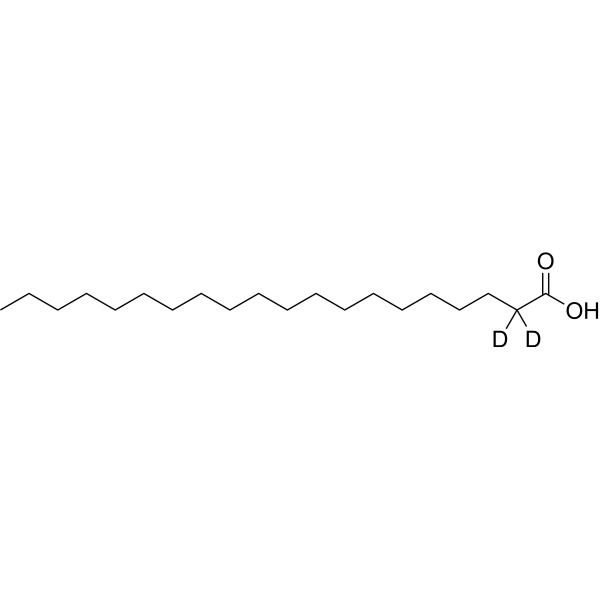 Arachidic acid-d<sub>2</sub> Chemical Structure