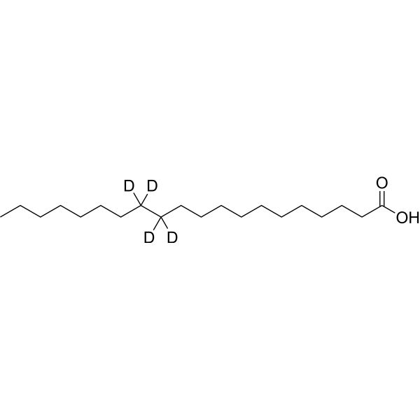 Arachidic acid-d<sub>4</sub>-1 Chemical Structure