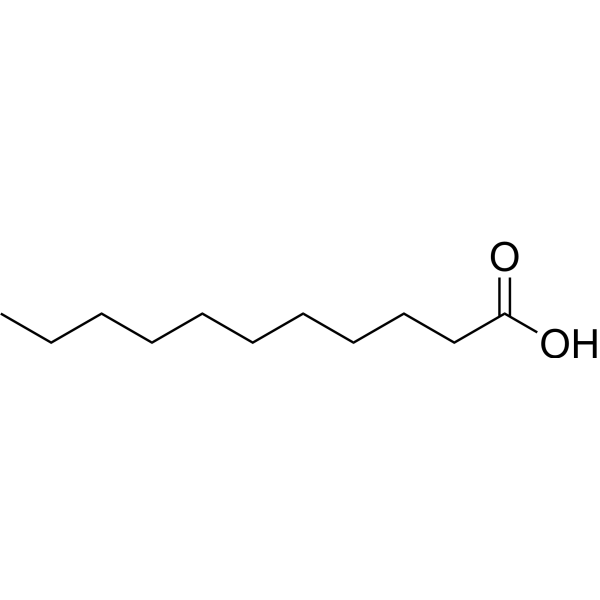 Undecanoic acid (Standard) Chemical Structure