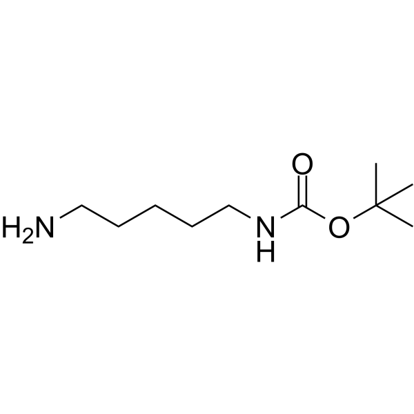NH2-C5-NH-Boc Chemical Structure